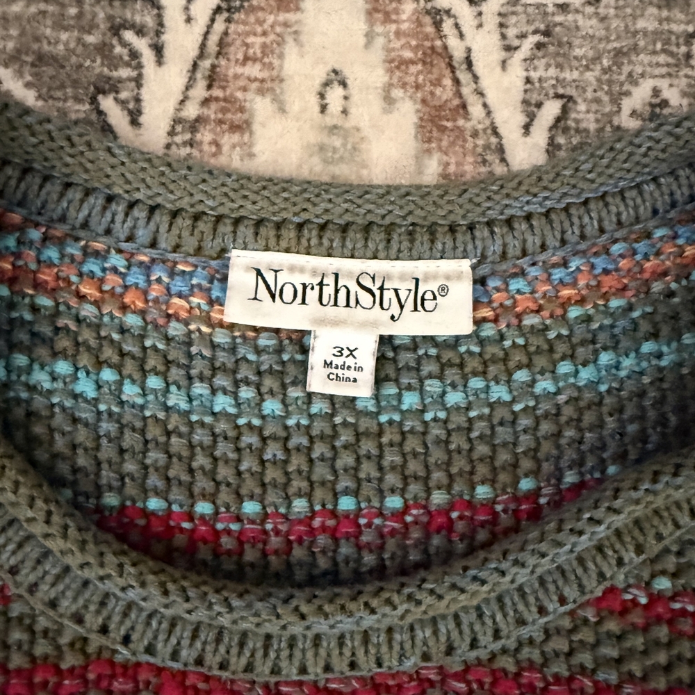Multicolour Stripe Sweater - Picture 8 of 8